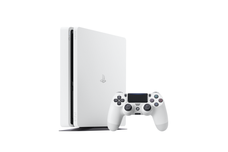 Sony Playstation 4 Slim Glacier White (ГАРАНТИЯ 18 МЕСЯЦЕВ) Фотография 3