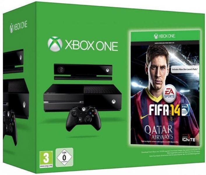 Microsoft Xbox One + FIFA 14 Фотография 0