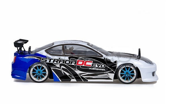 Автомобиль HPI Maverick Strada DC EVO 1:10 дрифт 4WD электро белый/чёрный/синий RTR Фотография 2