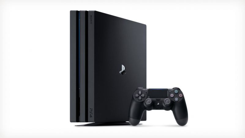 Sony Playstation PRO 1TB с двумя джойстиками + FIFA 17(PS4) Фотография 1