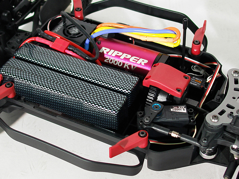 Thunder Tiger ER-4 G3 Brushless Mini WRC11 1/8 540 мм 4WD 2.4GHz RTR Red Фотография 4