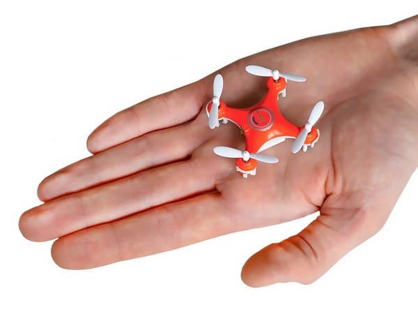 Квадрокоптер SkyWalker мини 45 мм оранжевый Фотография 4