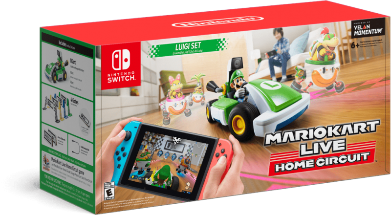 Mario Kart Live: Home Circuit - Luigi Set (Nintendo Switch) Фотография 0