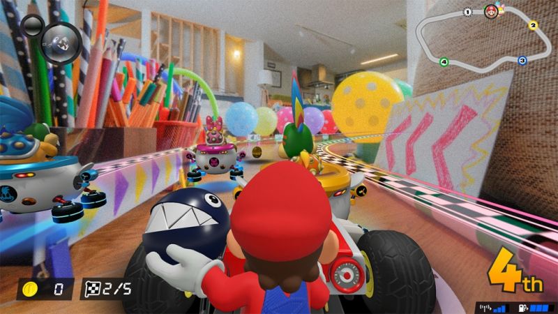 Mario Kart Live: Home Circuit - Mario Set (Nintendo Switch) Фотография 5