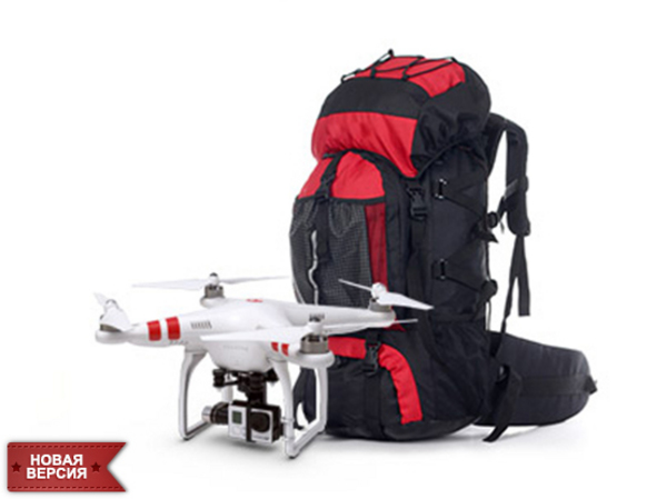 Квадрокоптер DJI Phantom 2 V2.0 + подвес H3-3D Фотография 3