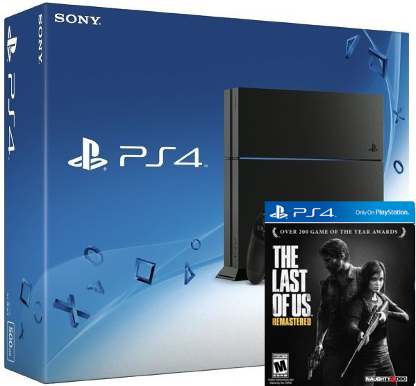 Sony PlayStation 4 + игра The Last of Us Фотография 0