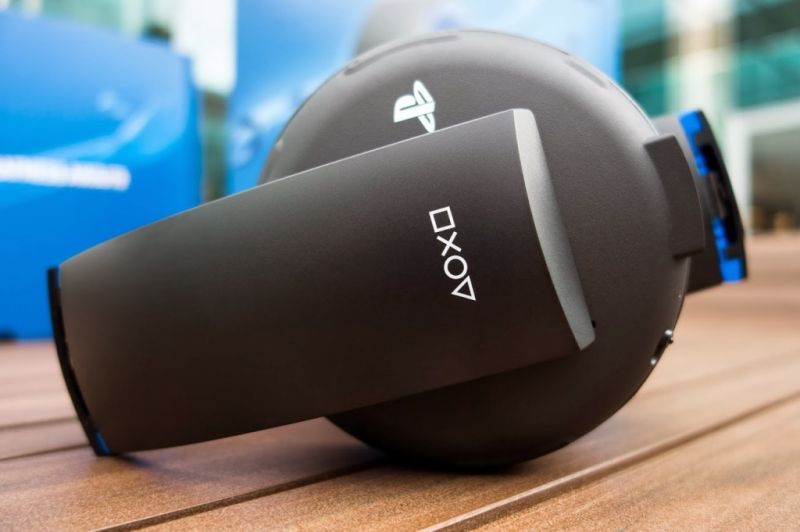 Наушники Sony Gold Wireless Stereo Headset Фотография 4