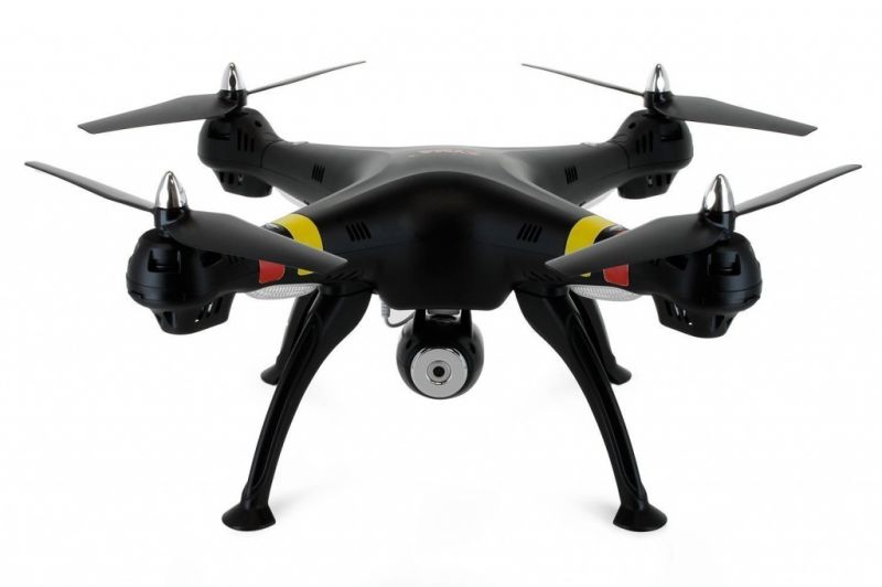 Syma X8W Black с видеопередачей на телефон/планшет (61см) Фотография 2
