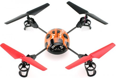 Квадрокоптер WL Toys Beetle V929 (оранжевый) Фотография 0