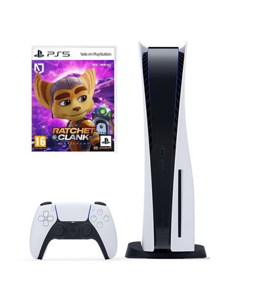 Sony PlayStation 5 SSD 825GB + Ratchet & Clank: Rift Apart (PS5) Фотография 1