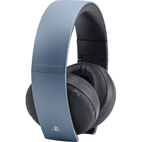 Наушники Sony Gold Wireless Stereo Headset Limited Edition Gray Blue Фотография 0