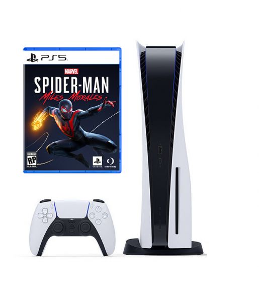 Sony PlayStation 5 SSD 825GB + Marvel's Spider-Man: Miles Morales (PS5) Фотография 3