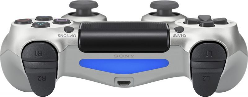 Джойстик Sony Dualshock 4 Silver V2 Фотография 2