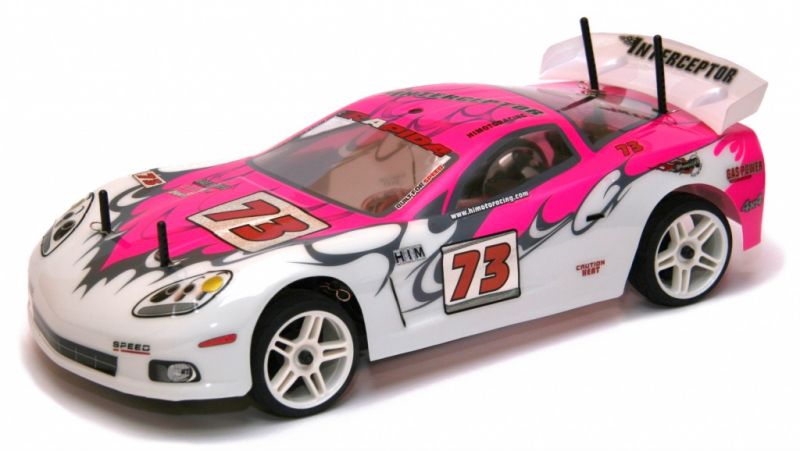 Шоссейная 1:10 Himoto NASCADA HI5101 Brushed (розовый) Фотография 4