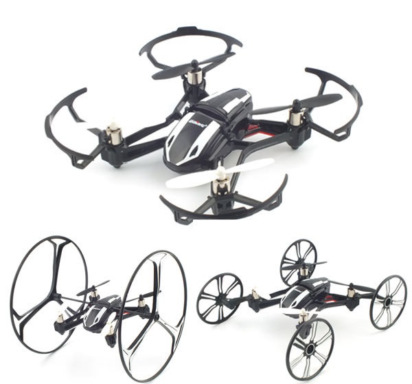 Квадрокоптер UDIRC NANO RX4 3-в-1 с HD камерой черный Фотография 2