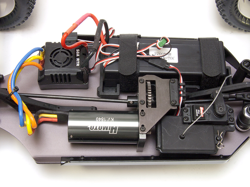 Трагги 1:8 Himoto Ziege MegaE8XTL Brushless (зеленый) Фотография 6