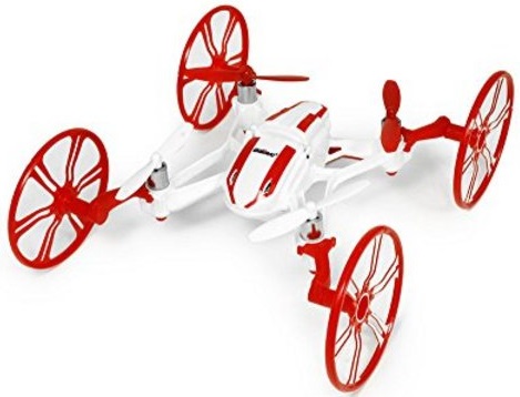 Квадрокоптер UDIRC NANO RX4 3-в-1 с HD камерой красный Фотография 1