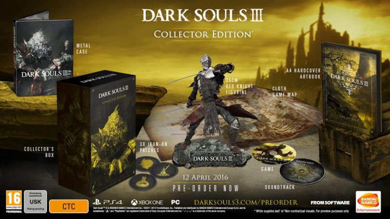 Dark Souls III Collectors Edition (PS4) Фотография 1