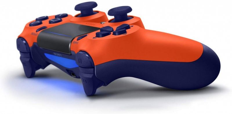 Джойстик Sony Dualshock 4 V.2 Sunset Orange Фотография 2