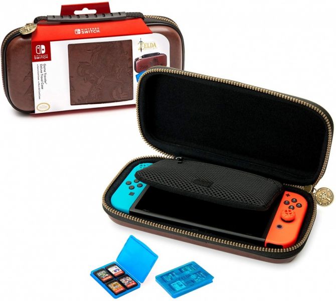 Чехол для Nintendo Switch Deluxe Traveler Case Zelda brown Фотография 1