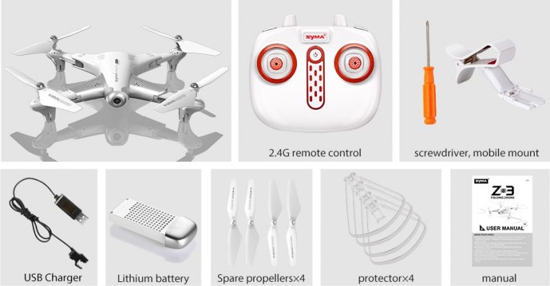 Syma Z-3 с видеопередачей в HD и удержанием высоты Фотография 4