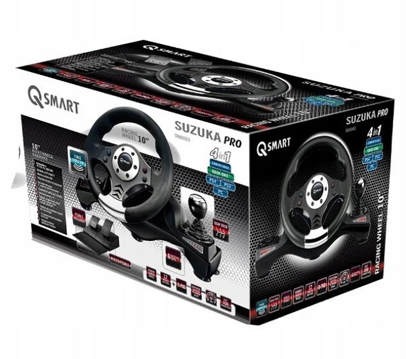 Руль SUZUKA Pro 4w1 / PC PS3 PS4 XBOX ONE Фотография 3