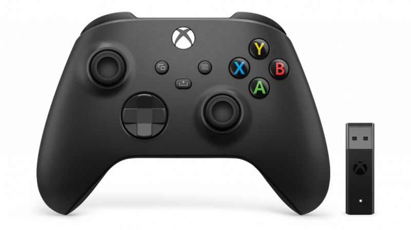 Xbox Series X|S Wireless Controller + Wireless Adapter for Windows 10 - Black Фотография 0