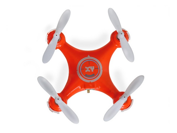 Квадрокоптер SkyWalker мини 45 мм оранжевый Фотография 2