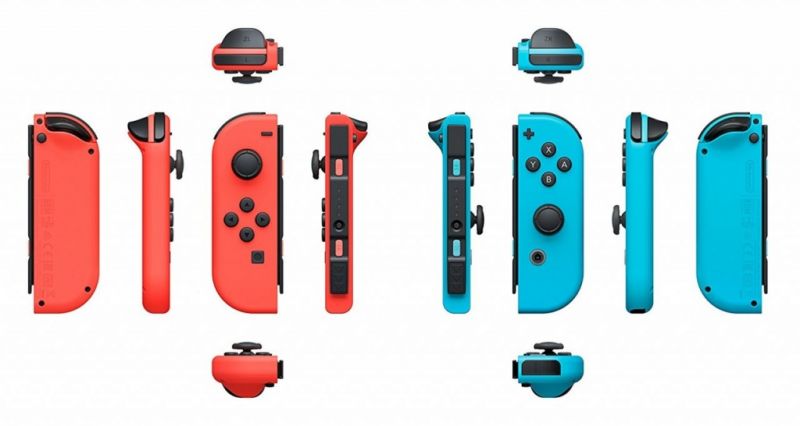 Геймпады Joy-Con Pair RED/BLUE Фотография 1