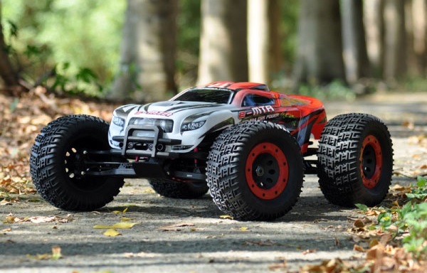 Thunder Tiger eMTA Brushless Monster 1/8 620 мм 4WD 2.4GHz RTR Red Фотография 2