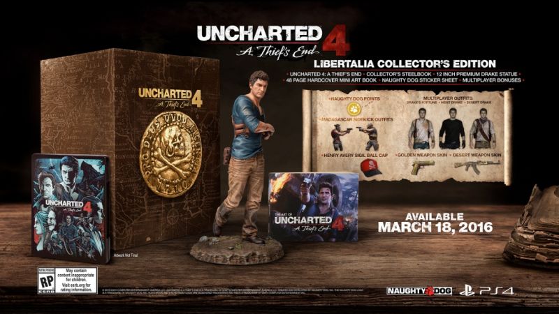 Uncharted 4 Collectors Edition (PS4) Фотография 2