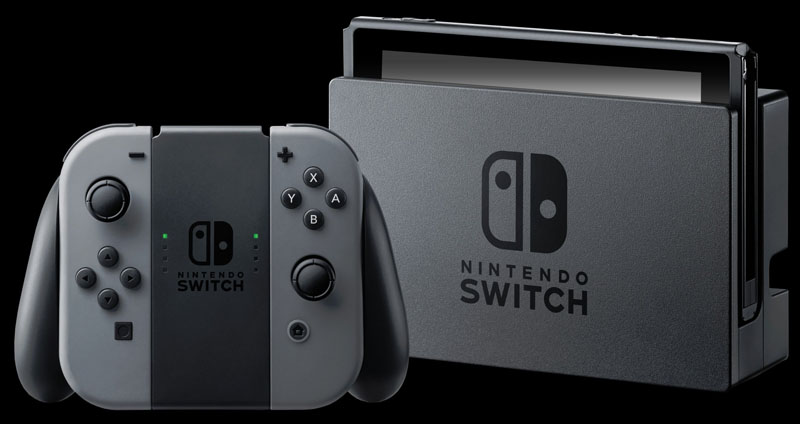 Nintendo Switch Gray HAC-001(-01) + 1-2-Switch (Nintendo Switch) Фотография 2