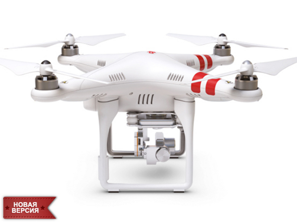 Квадрокоптер DJI Phantom 2 Vision + (Plus) V3.0 Новая версия с подвесом и камерой 14Мп + доп. аккумулятор! Фотография 2