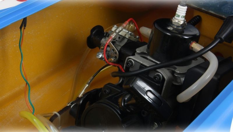 Катер Joysway Silverline 9111A 23cc бензин RTR Фотография 5