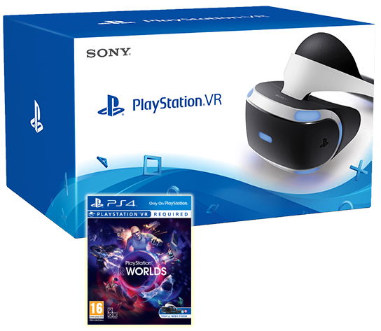PlayStation VR +  VR Worlds Фотография 0
