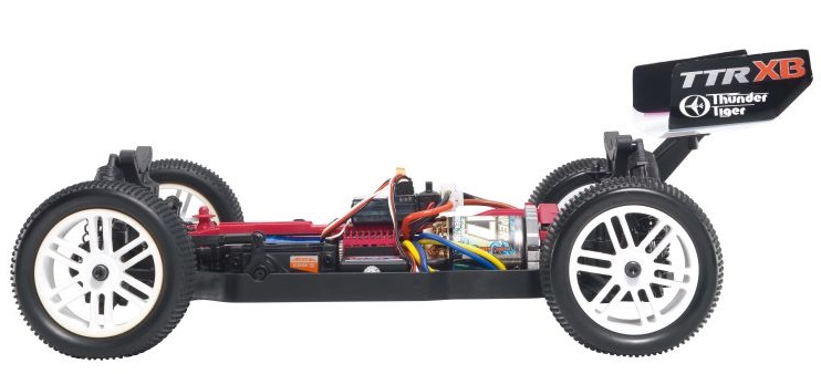 Thunder Tiger Sparrowhawk XB Buggy 1/10 4WD 394 мм 2.4GHz RTR (B) Фотография 1