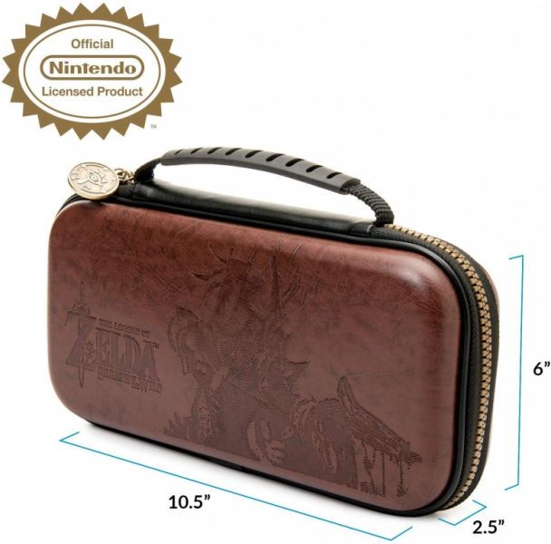 Чехол для Nintendo Switch Deluxe Traveler Case Zelda brown Фотография 2