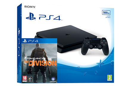 Sony Playstation 4 Slim + Tom Clancy's The Division (PS4) Фотография 0