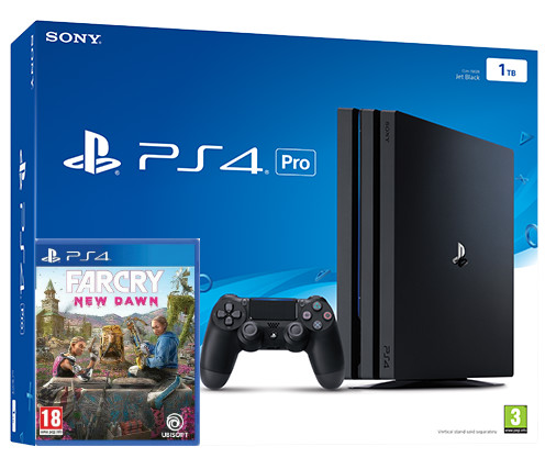 Sony Playstation 4 PRO 1TB + игра Far Cry New Dawn (PS4) Фотография 0