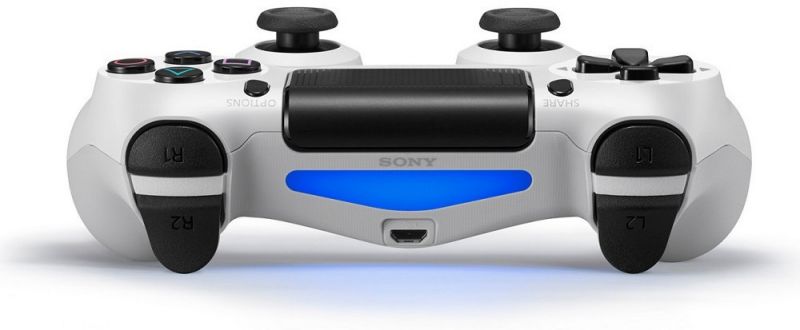 Джойстик Sony Dualshock 4  White V2 Фотография 3