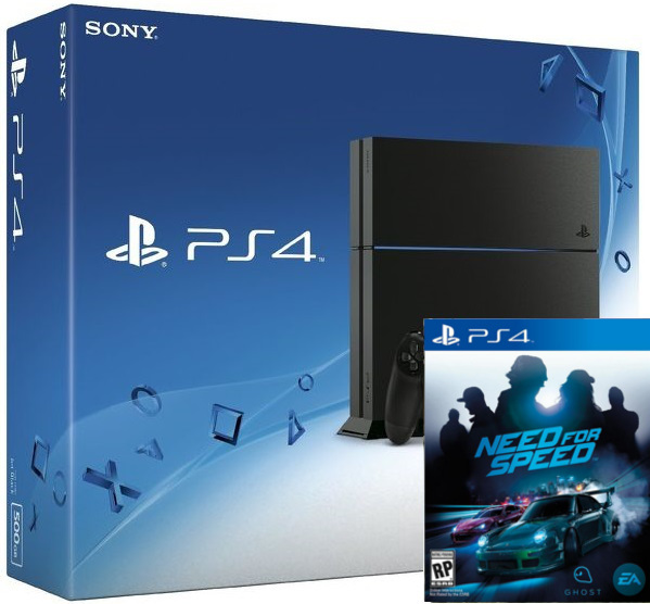 Sony PlayStation 4 + игра Need for Speed Фотография 0