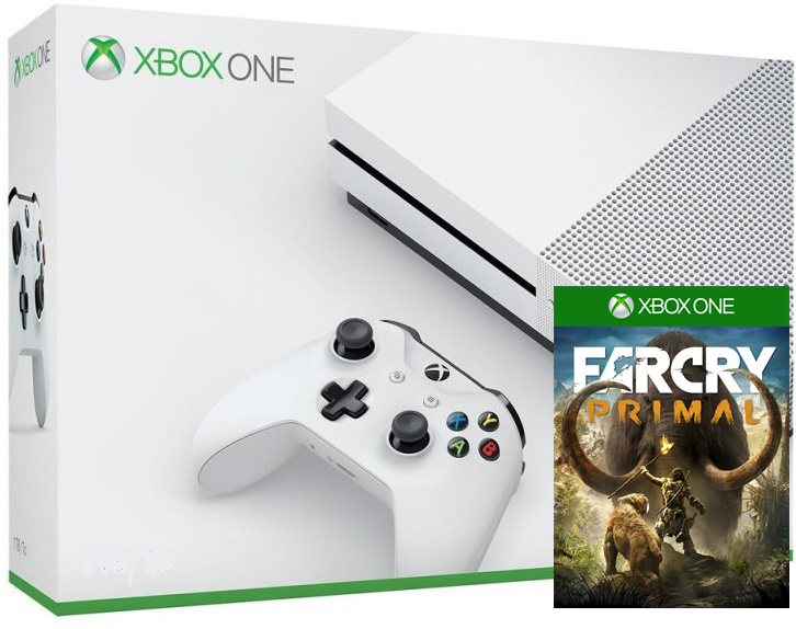 Xbox One S 500GB + Far Cry Primal Фотография 0