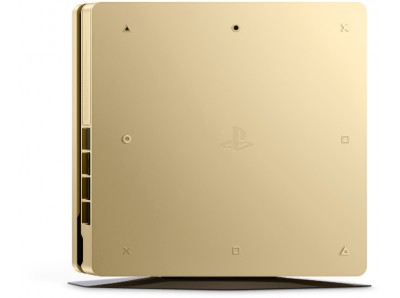 Sony Playstation 4 Slim Limited Edition Gold с двумя джойстиками Фотография 4
