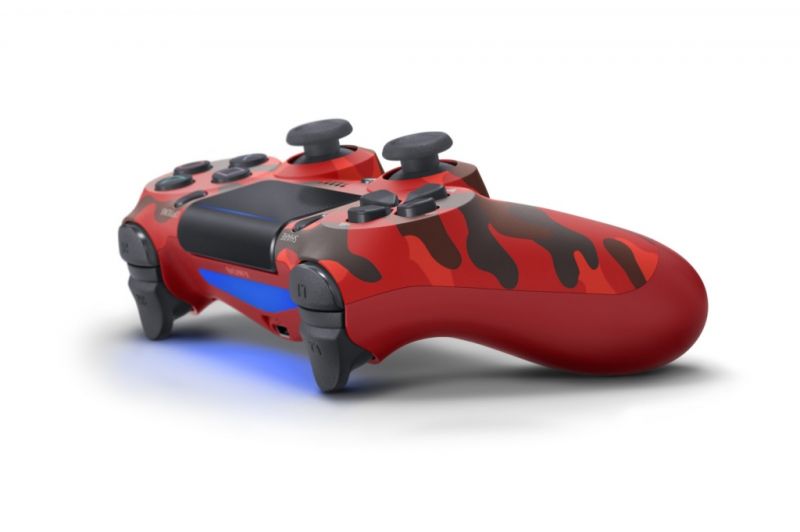 Джойстик Sony Dualshock 4 V2 Red Camouflage Фотография 1