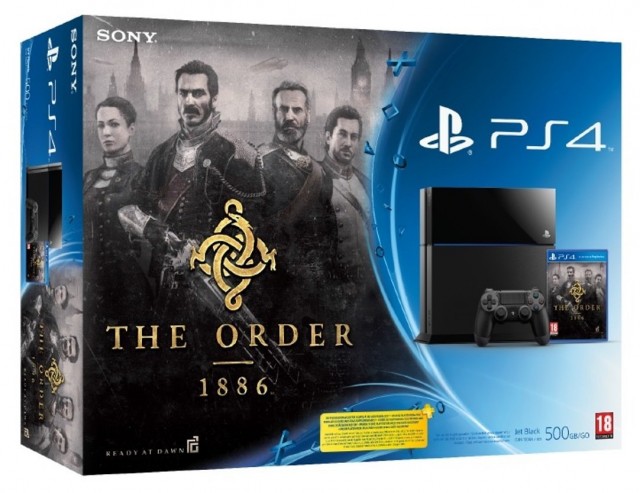 Sony PlayStation 4 + игра The Order: 1886 Фотография 0