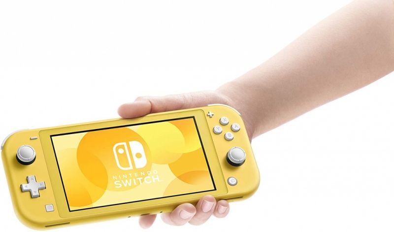Nintendo Switch Lite Yellow + New Super Mario Bros. U Deluxe Фотография 4