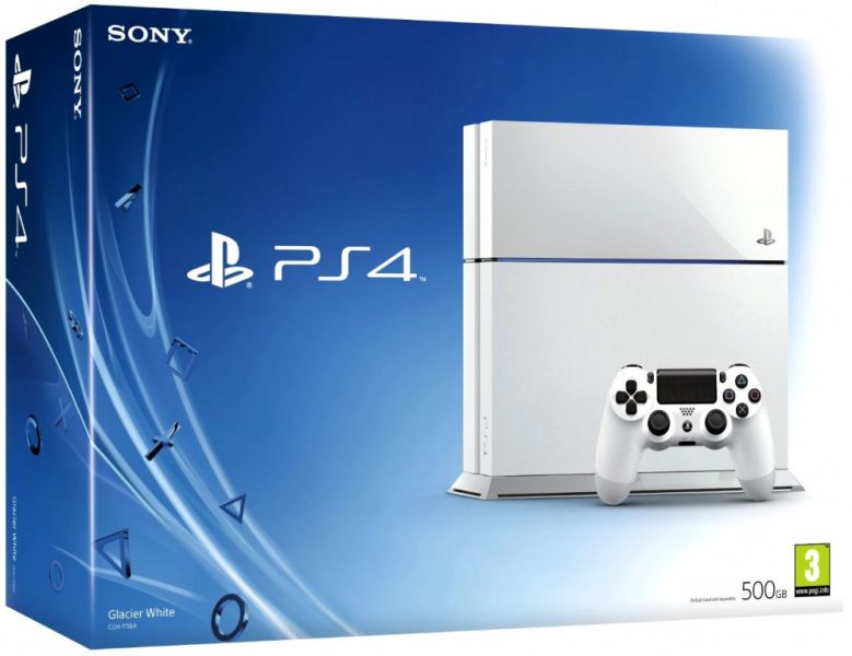 Sony Playstation 4 White (Официальная гарантия)  Фотография 0