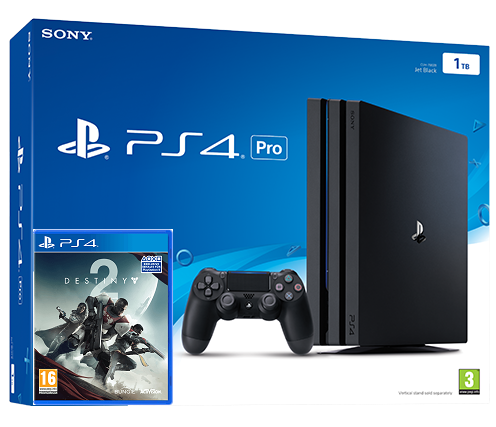 Sony Playstation 4 PRO 1TB + игра Destiny 2 (PS4) Фотография 0