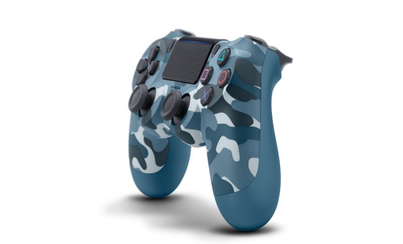Джойстик Sony Dualshock 4 V2 Blue Camouflage Фотография 1