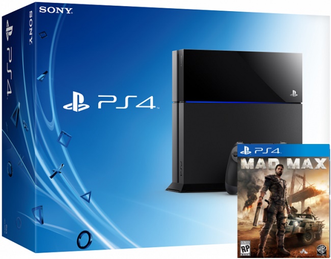 Sony PlayStation 4 + игра Mad Max (PS4) Фотография 0